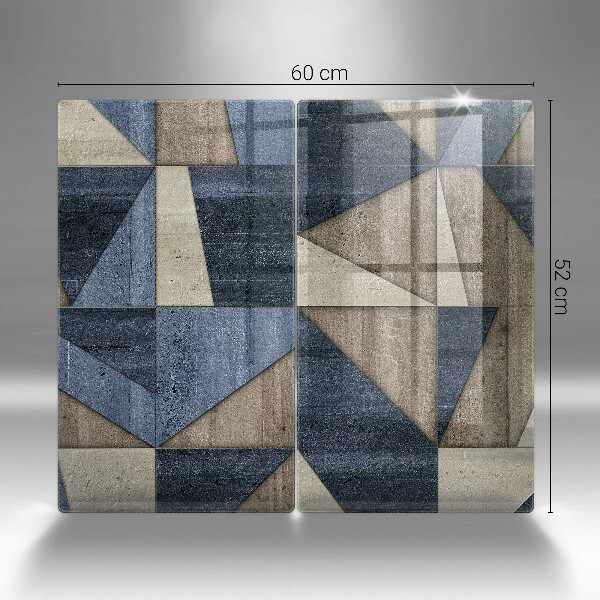 Protection plaque induction Abstraction géométrique