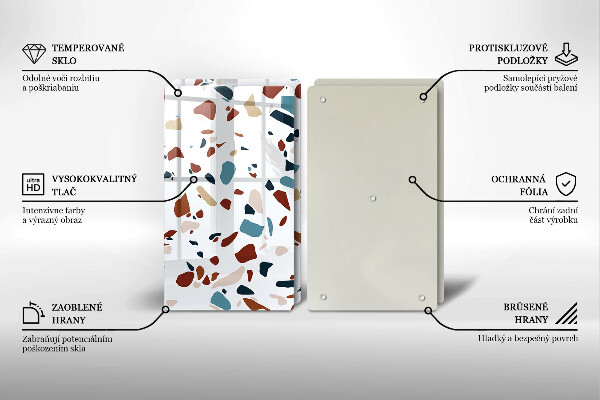 Protection plaque induction Pierre décorative