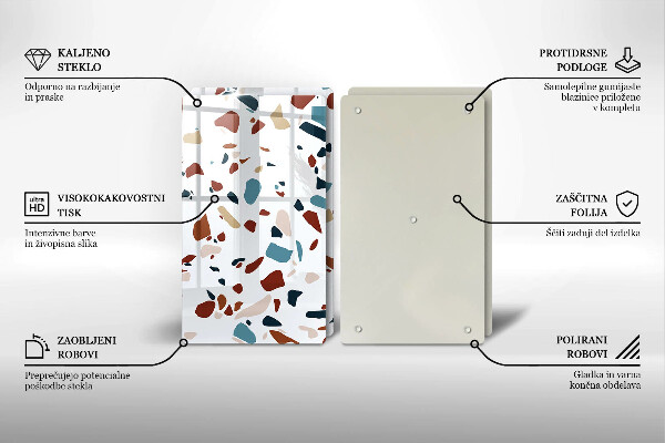 Protection plaque induction Pierre décorative