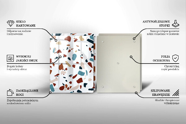 Protection plaque induction Pierre décorative