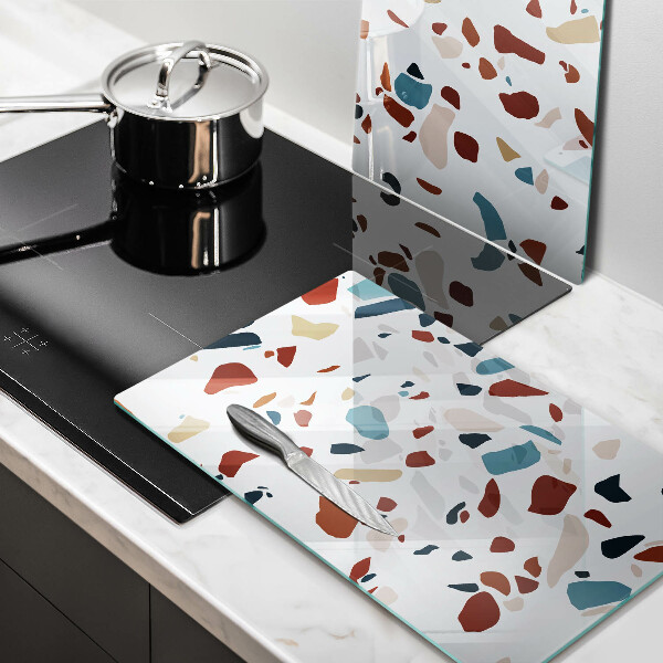 Protection plaque induction Pierre décorative