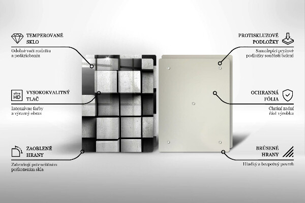 Protection plaque induction Fond de géométrie 3D