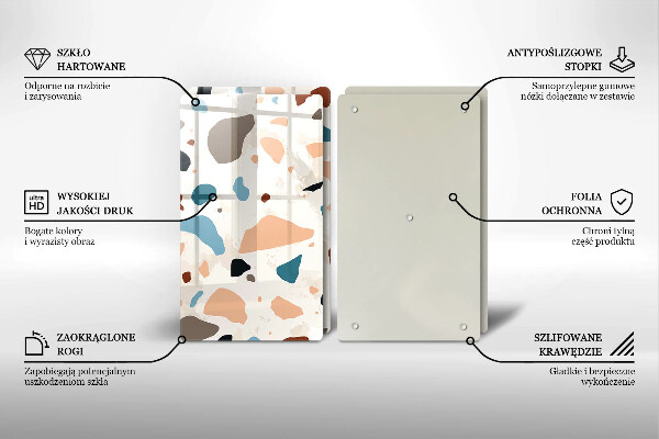 Protection plaque induction Grès décoratif