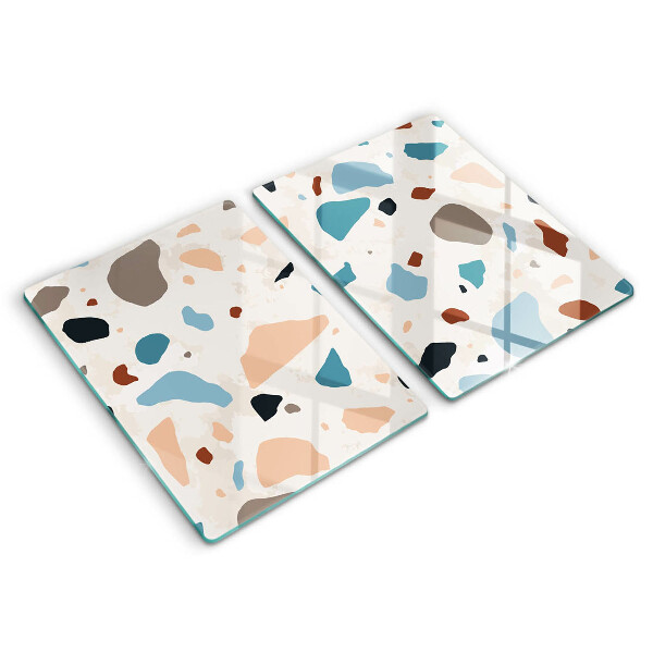 Protection plaque induction Grès décoratif