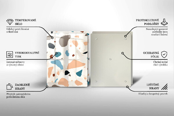 Protection plaque induction Grès décoratif