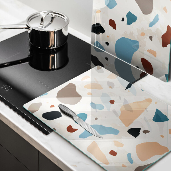 Protection plaque induction Grès décoratif