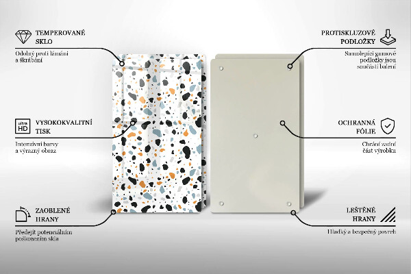 Protection plaque induction Grès décoratif