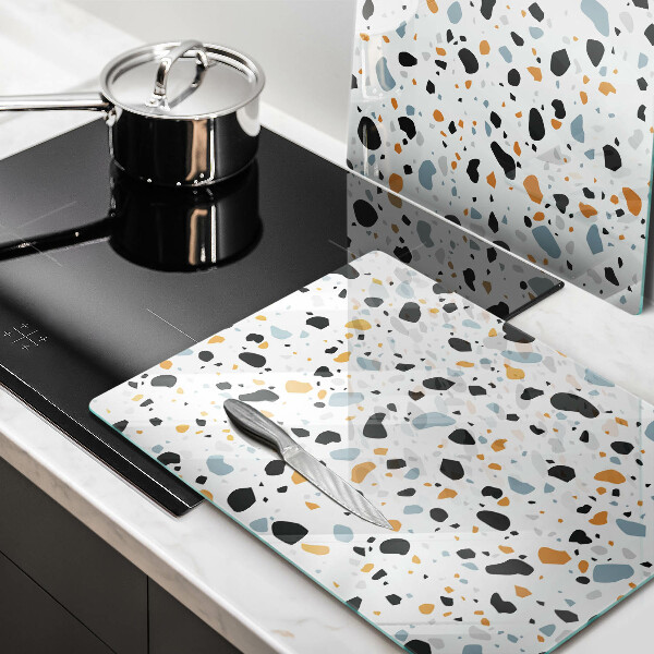 Protection plaque induction Grès décoratif