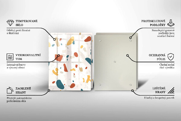 Protection plaque induction Grès décoratif