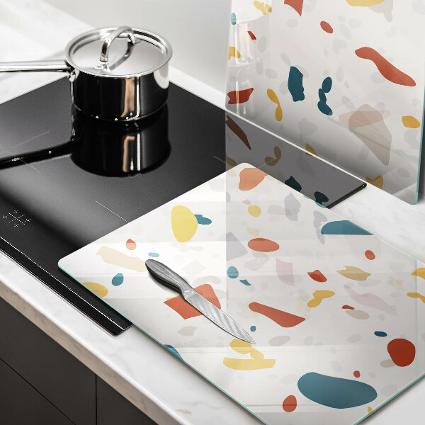 Protection plaque induction Grès décoratif