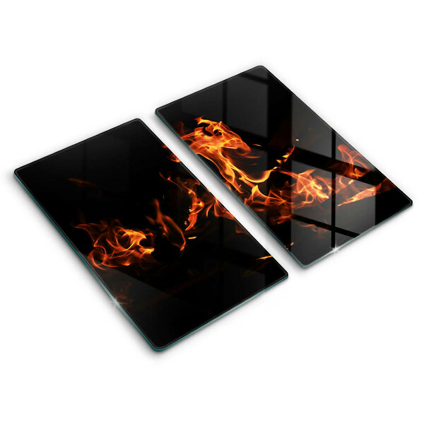 Protection plaque induction Allume une flamme vivante