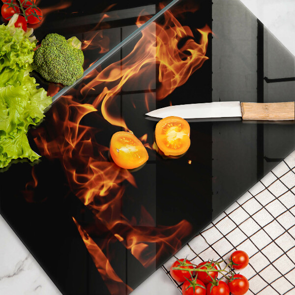 Protection plaque induction Allume une flamme vivante