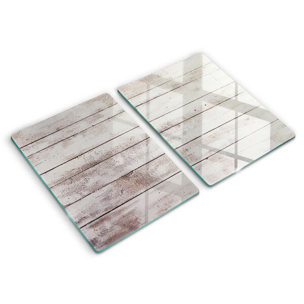 Cache plaque de cuisson Vieilles planches de bois