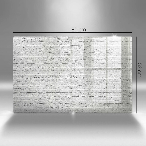 Cache plaque de cuisson Mur de briques