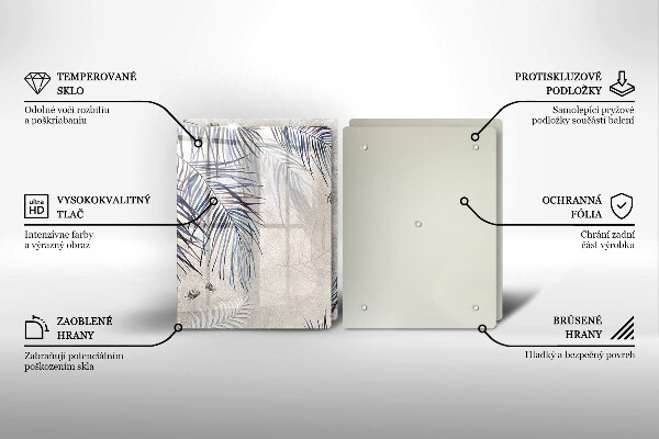 Protection plaque induction Feuilles subtiles