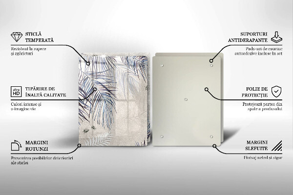 Protection plaque induction Feuilles subtiles