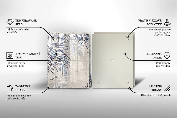 Protection plaque induction Feuilles subtiles