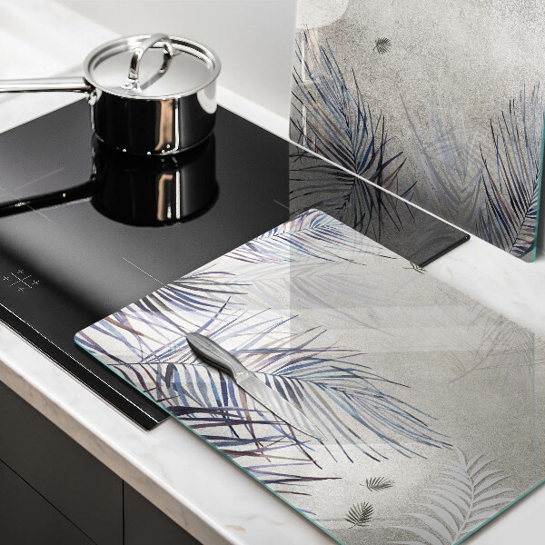 Protection plaque induction Feuilles subtiles