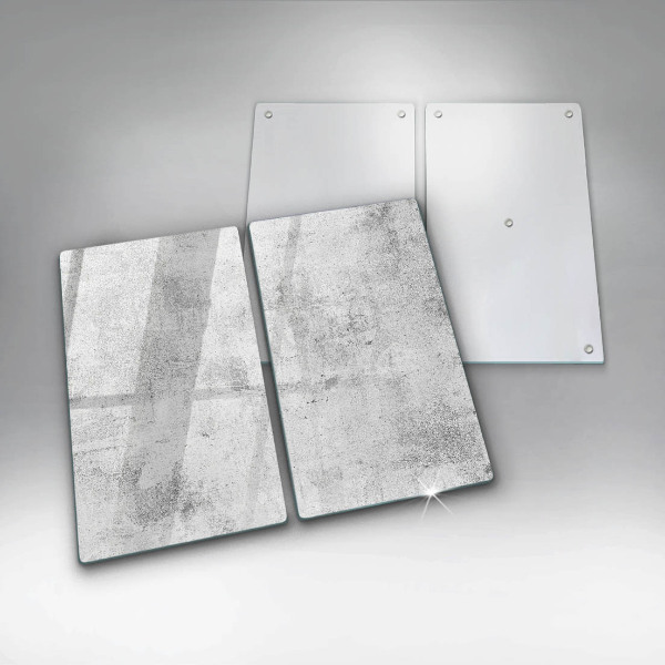 Protection plaque induction Texture béton