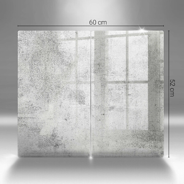 Protection plaque induction Texture béton