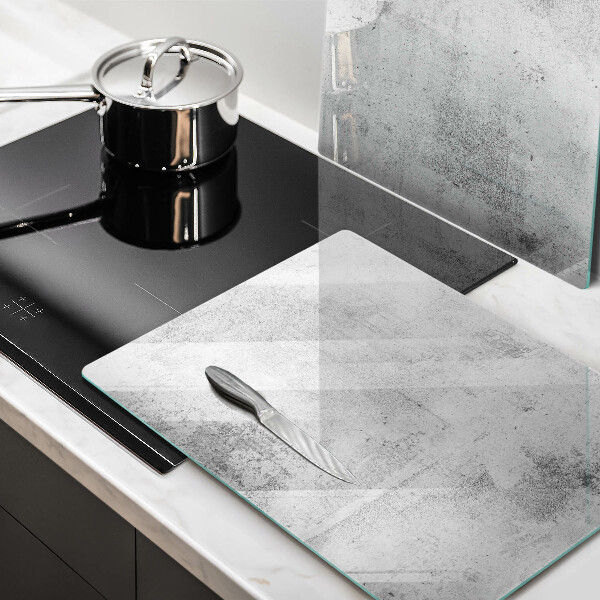 Protection plaque induction Texture béton