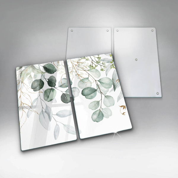 Protection plaque induction Plantes peintes