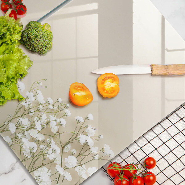 Protection plaque induction Fleurs de bohème en plâtre