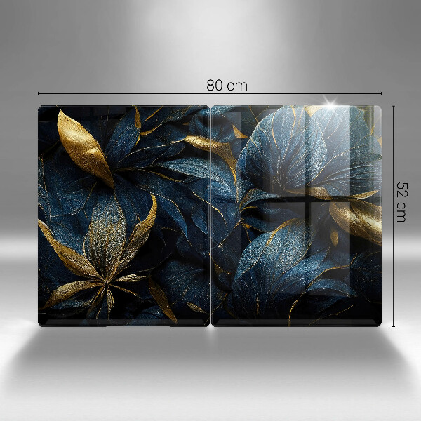 Protection plaque induction Feuilles décoratives avec de l'or