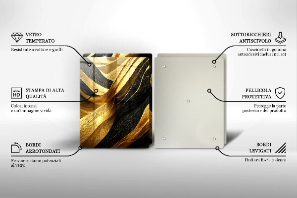 Protection plaque induction Abstraction élégante