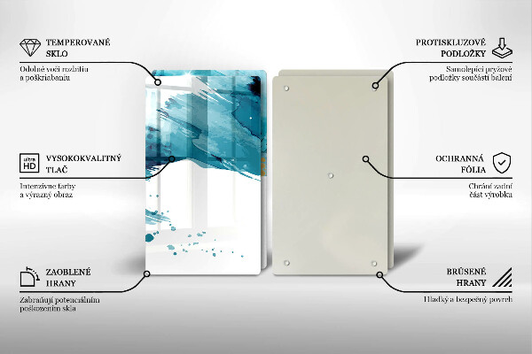 Protection plaque induction Taches bleues