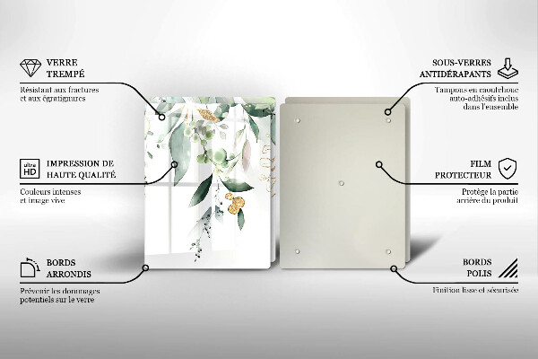 Protection plaque induction Feuilles d'aquarelle