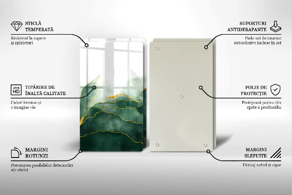 Protection plaque induction Nature abstraite