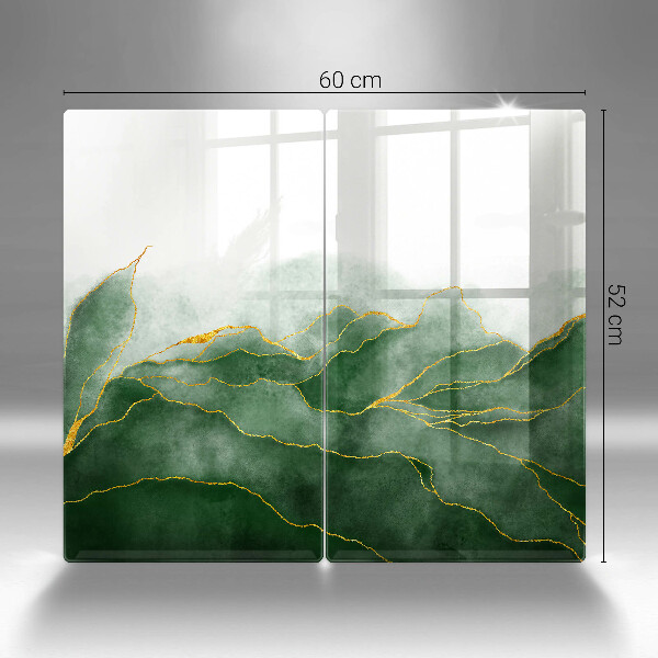 Protection plaque induction Nature abstraite