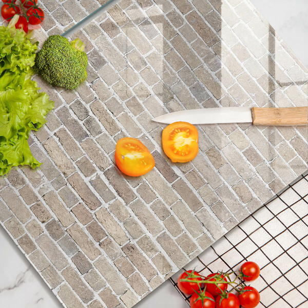 Protection plaque induction Mur de briques lumineuses