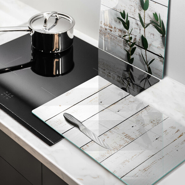 Protection plaque induction Vieilles planches et feuilles