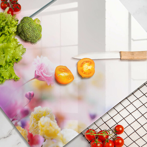 Protection plaque induction Prairie fleurie