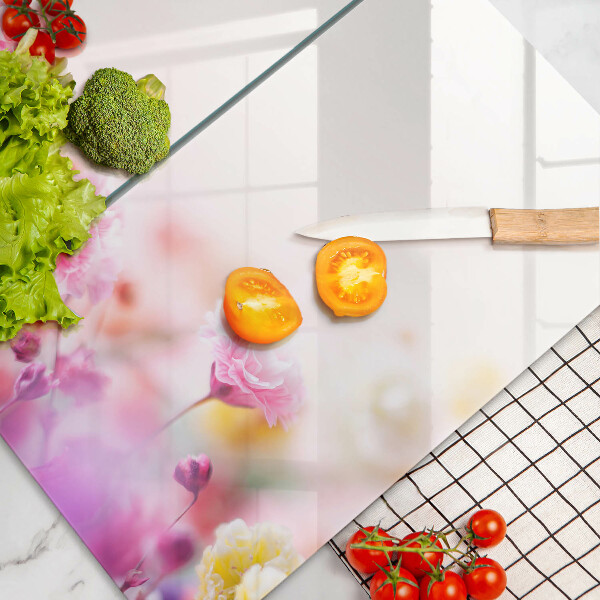 Protection plaque induction Prairie fleurie