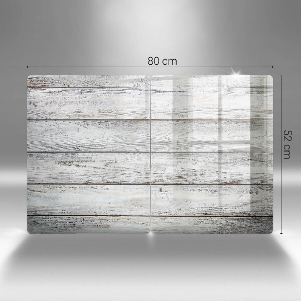 Protection plaque induction Planches de bois brillantes