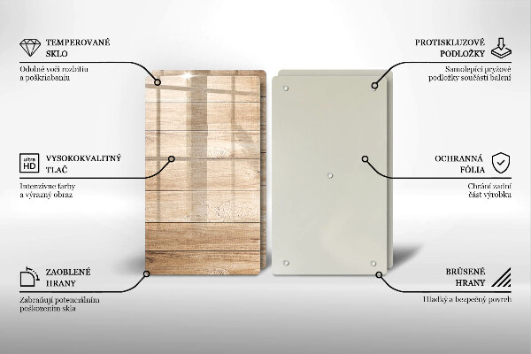 Protection plaque induction Planches de bois