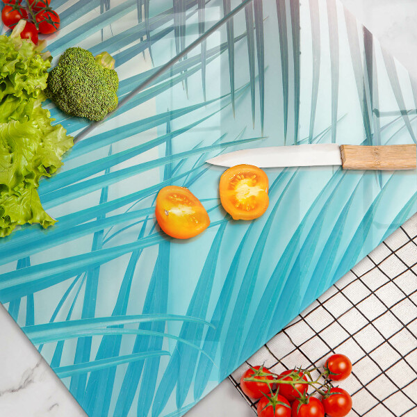 Protection plaque induction Feuilles pastel