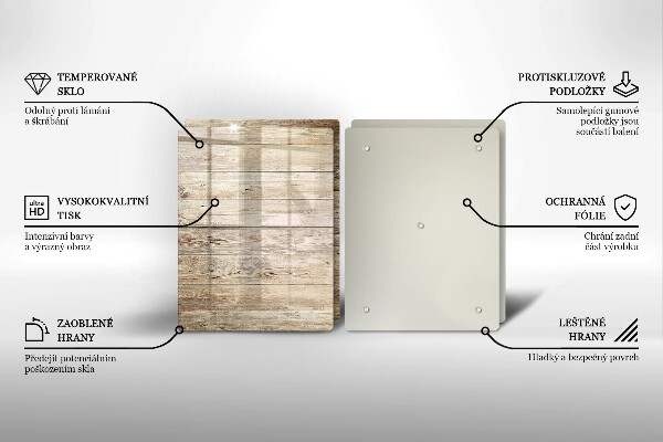 Protection plaque induction Planches de bois