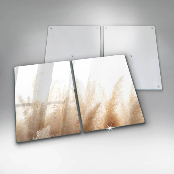 Protection plaque induction Herbe de la pampa