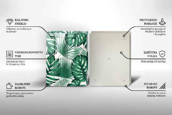 Protection plaque induction Feuilles de monstre