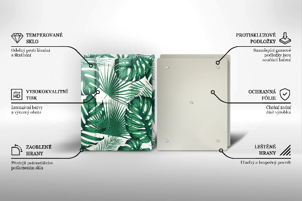 Protection plaque induction Feuilles de monstre