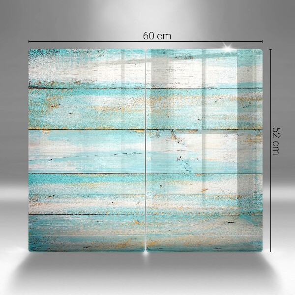 Protection plaque induction Planches de bois vintage