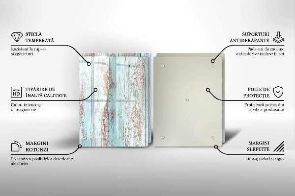 Cache plaque de cuisson Planches anciennes vintage