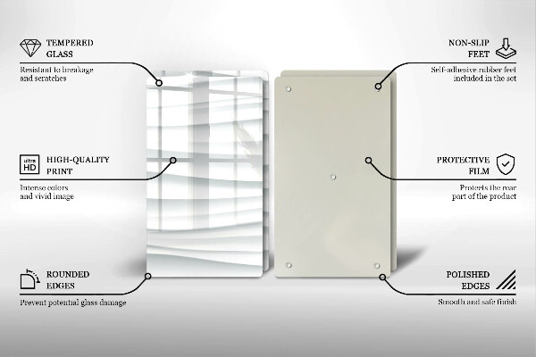 Cache plaque de cuisson Structure moderne