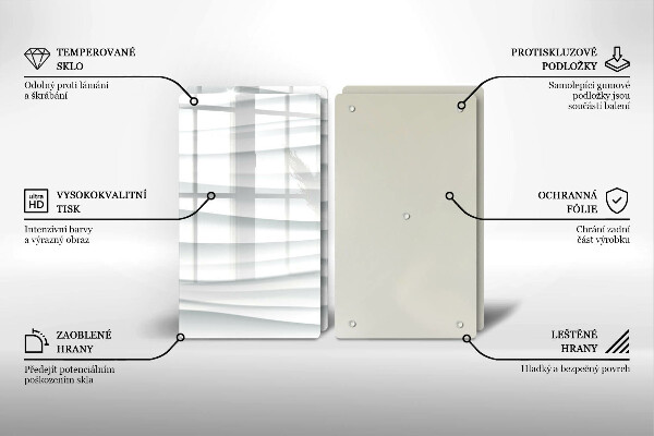 Cache plaque de cuisson Structure moderne