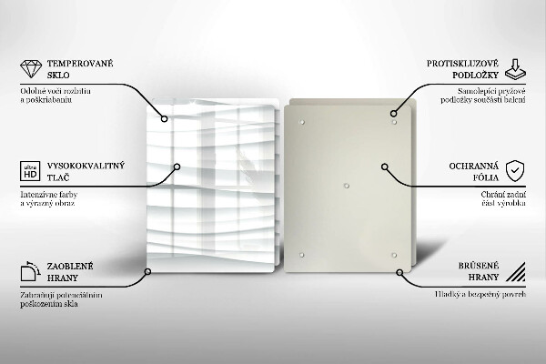 Cache plaque de cuisson Structure moderne
