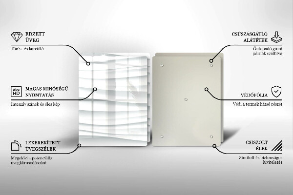 Cache plaque de cuisson Structure moderne